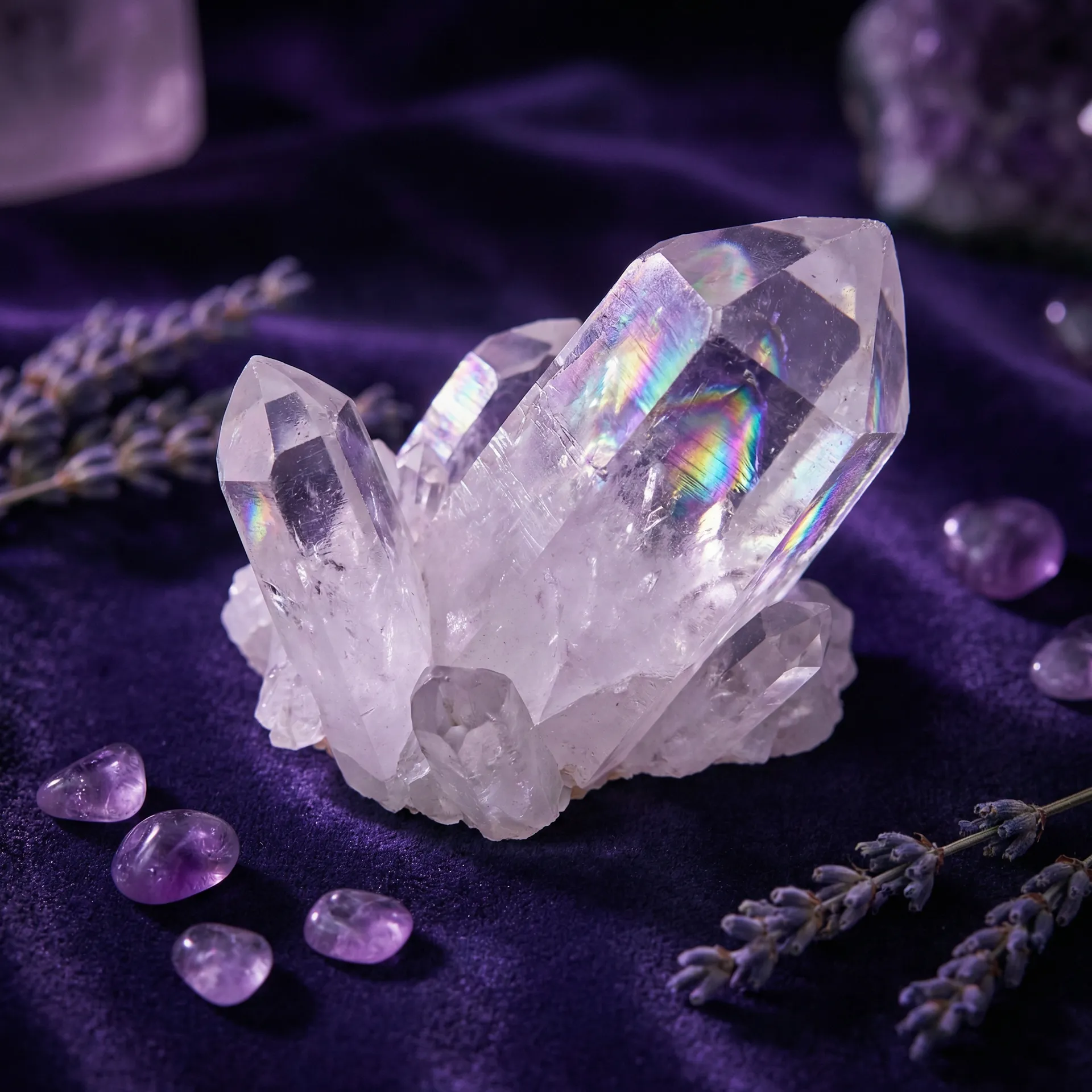 天然白水晶 - 大嘴出装 | 神秘学好物